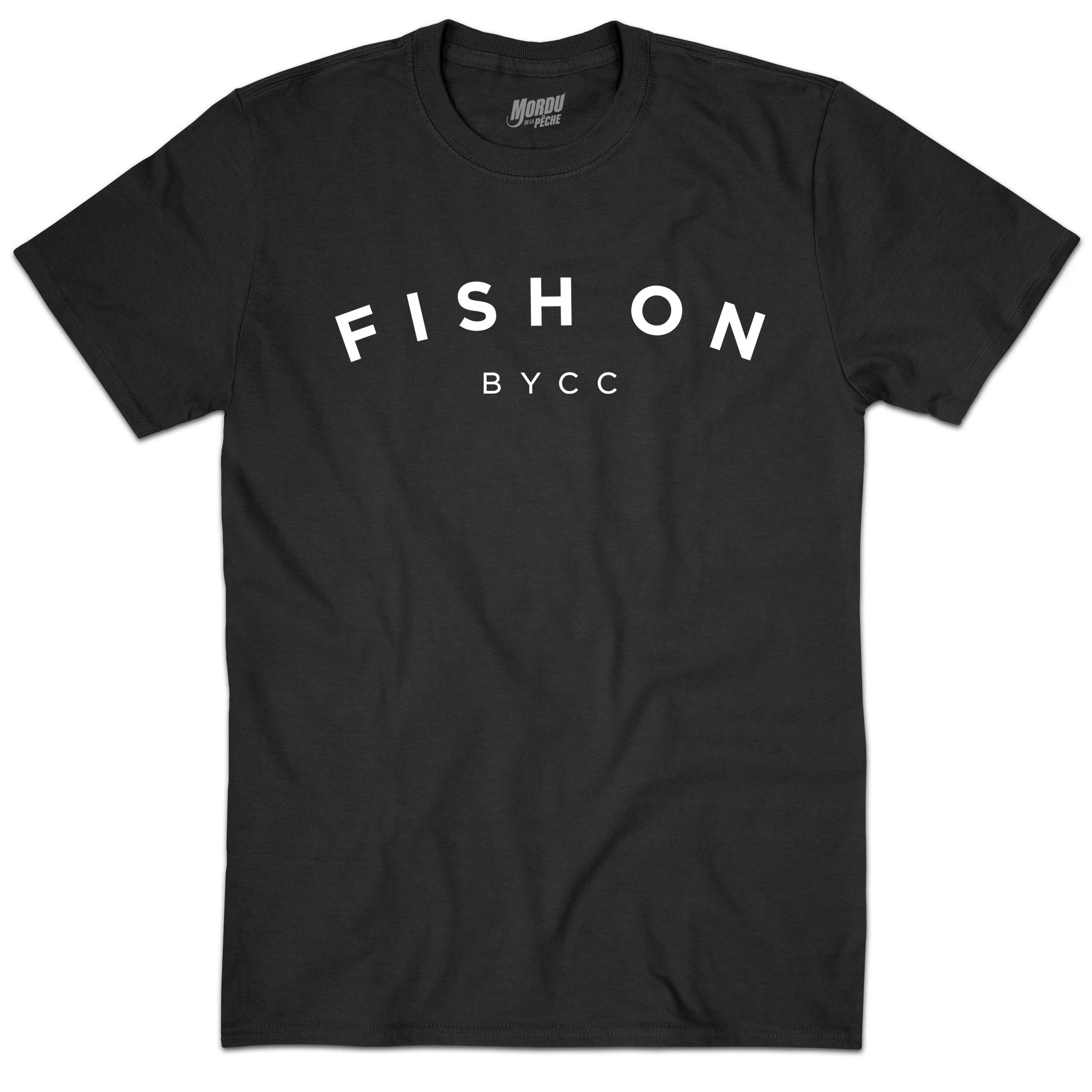 T-shirt Fish On BYCC - Noir