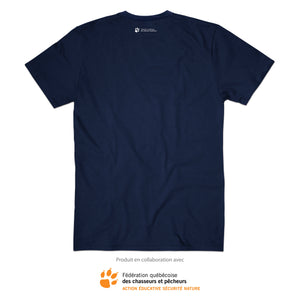 T-shirt Collabo FéDéCP - Marine