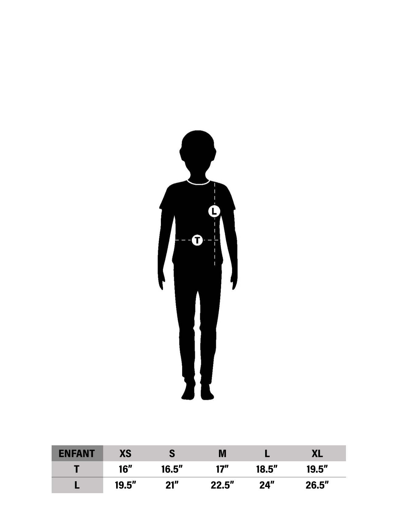 T-shirt enfant Payara - Noir